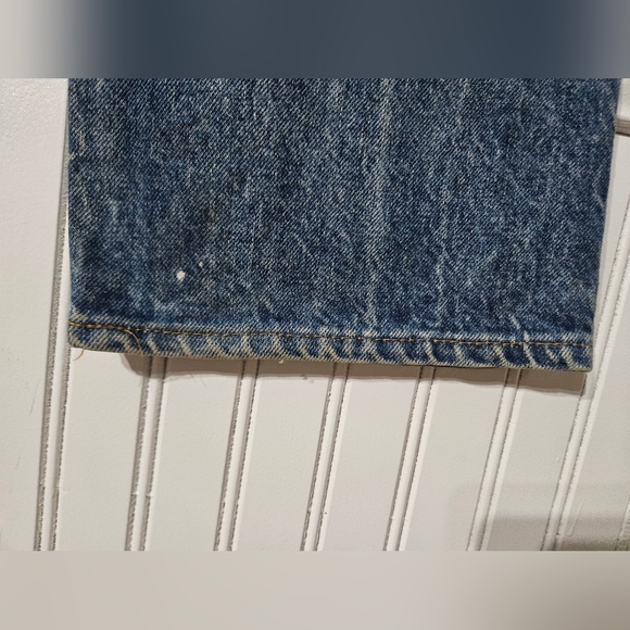 VTG 80s Levi's 517 Orange Tab Jeans Size 34x34 - Picture 7 of 9